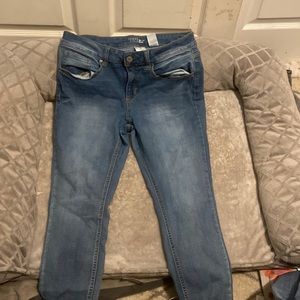 Blue denim jeans, Size: 16 petite, Brand: Time and Tru